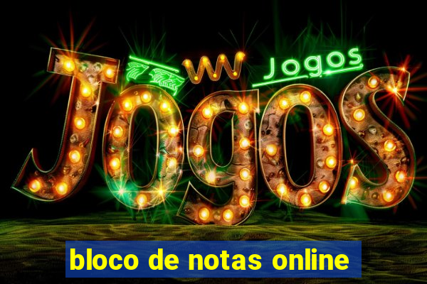 bloco de notas online